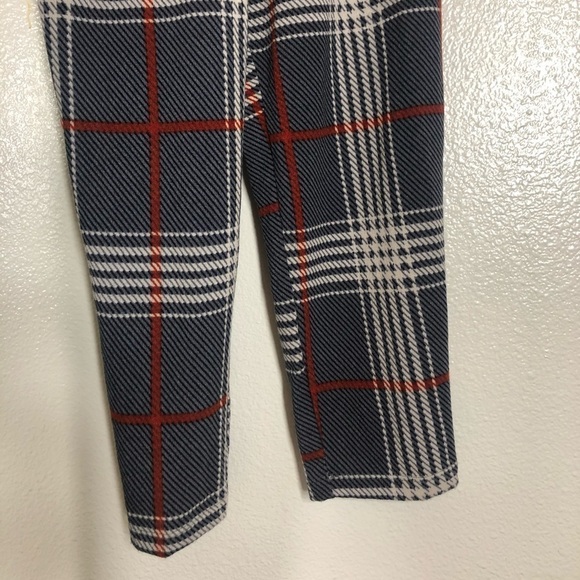 Lush Plaid Short Sleeve Jumpsuit - Picture 3 of 6